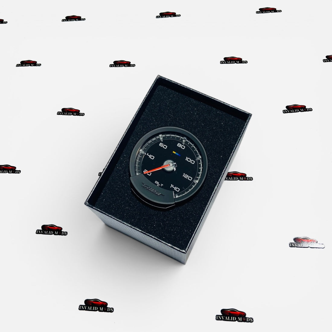 Universal GReddy Sirius Analog Boost Gauge – precise turbo pressure monitoring for cars with a sleek, motorsport-inspired design.