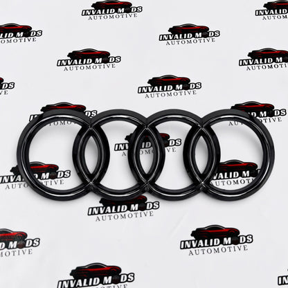 Audi Replacement Logo | OEM-Style Front & Rear Emblem Badge