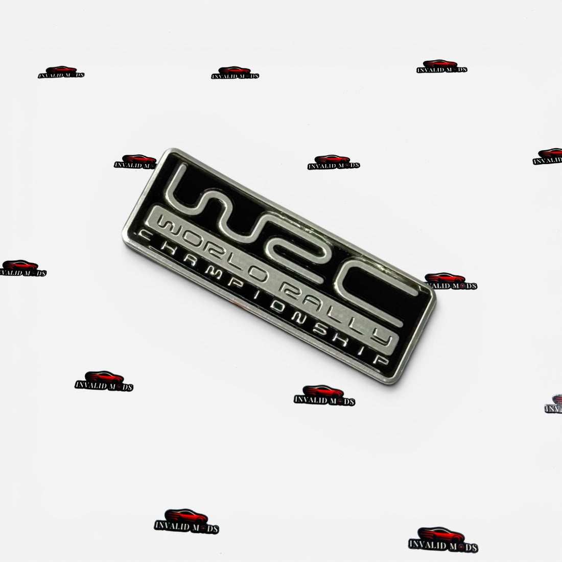 WRC Stickers for Cars | Rally Racing Decals in Black & Red Color Options