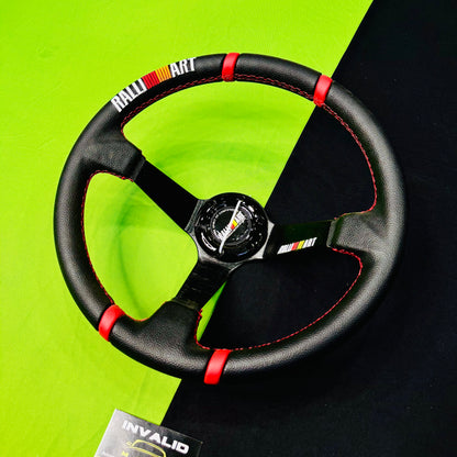 Ralliart 14 Inch Carbon Edition Universal Steering Wheel