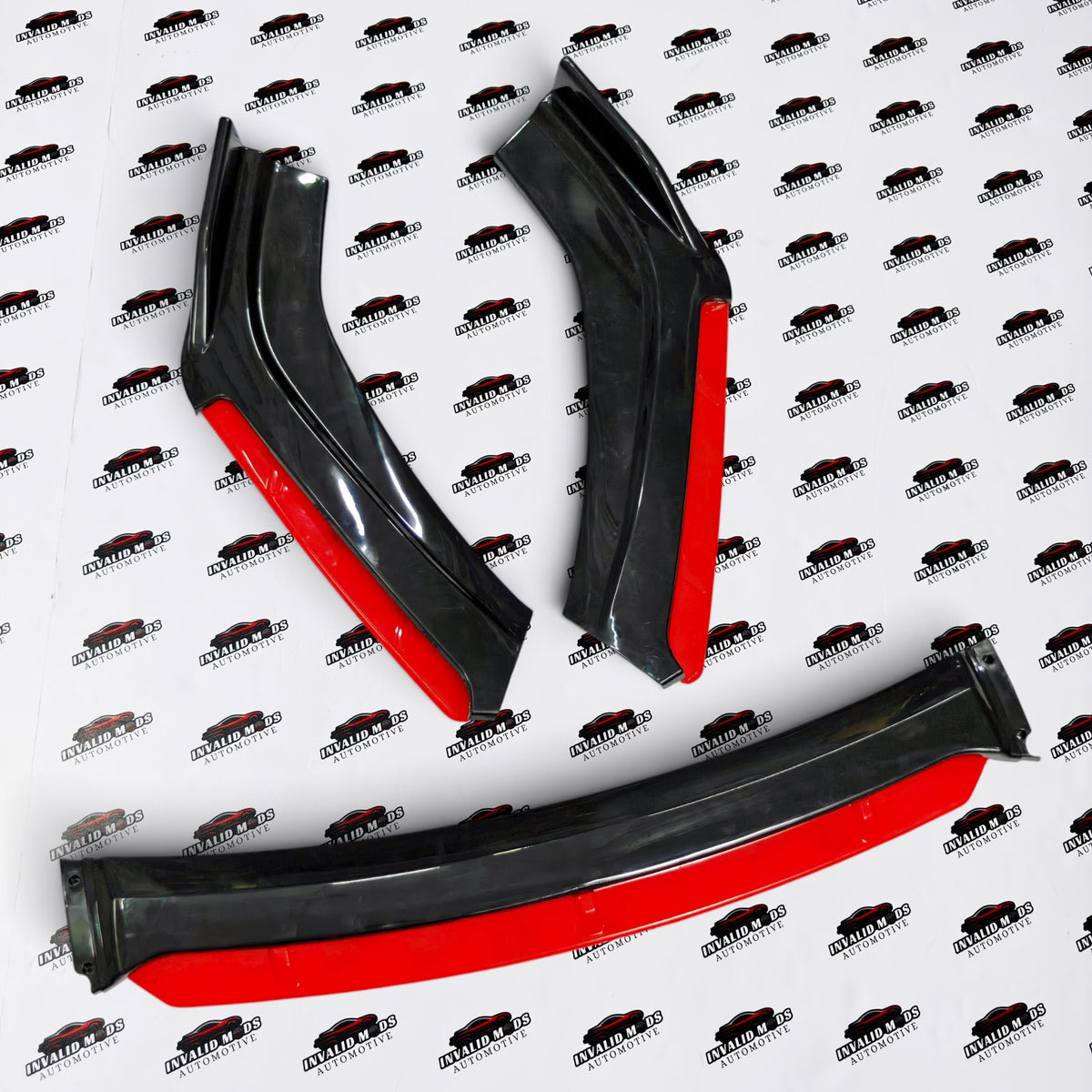 Universal Front Red Lip Splitter | 6-Piece Red Accent Splitter