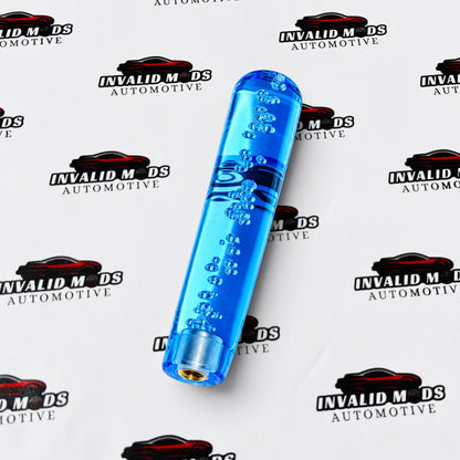 Crystal Bubble Gear Shift Knob 20cm | Universal Long Shifter Acrylic Design