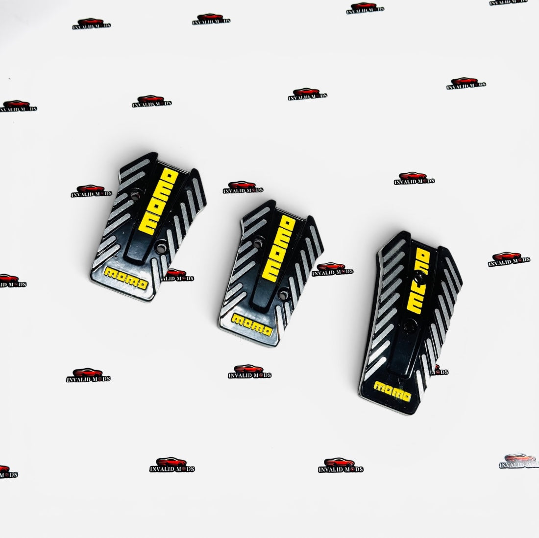 MOMO Pedal Kit for Automatic and Manual Cars | Sporty Aluminum Finish