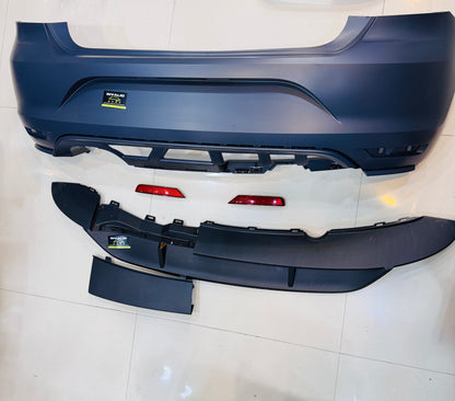 Volkswagen Polo GTI Rear Bumper Kit (2010–2020) – Unpainted ABS | Aftermarket Styling Upgrade