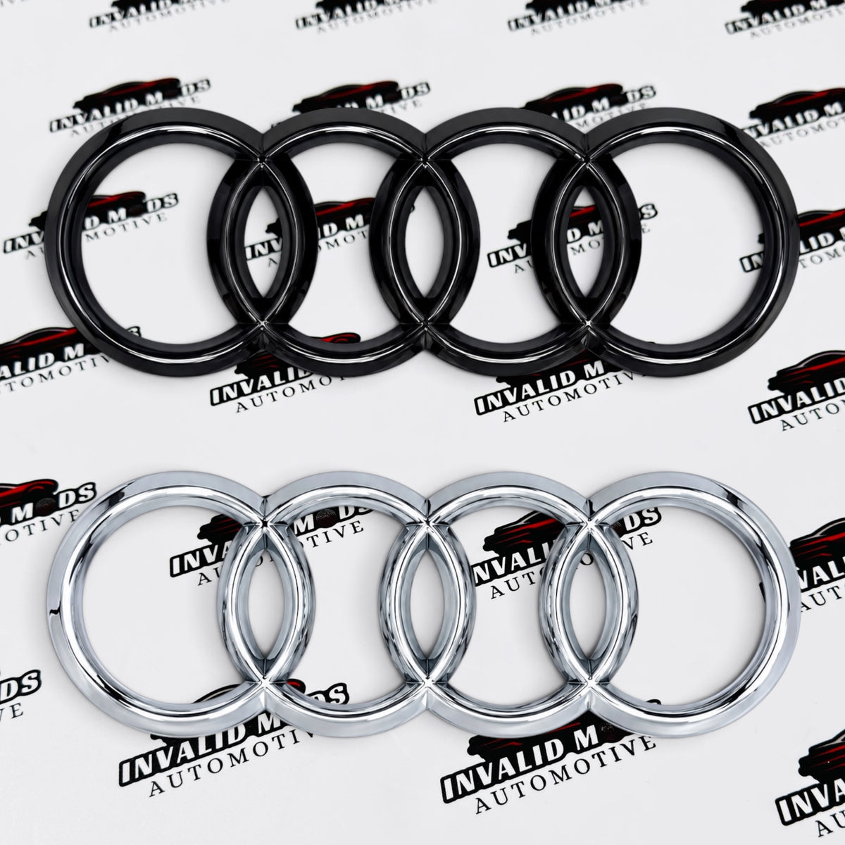 Audi Replacement Logo | OEM-Style Front & Rear Emblem Badge