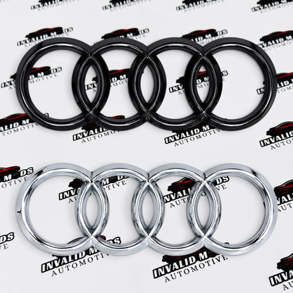 Audi Replacement Logo | OEM-Style Front & Rear Emblem Badge