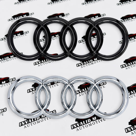 Audi Replacement Logo | OEM-Style Front & Rear Emblem Badge