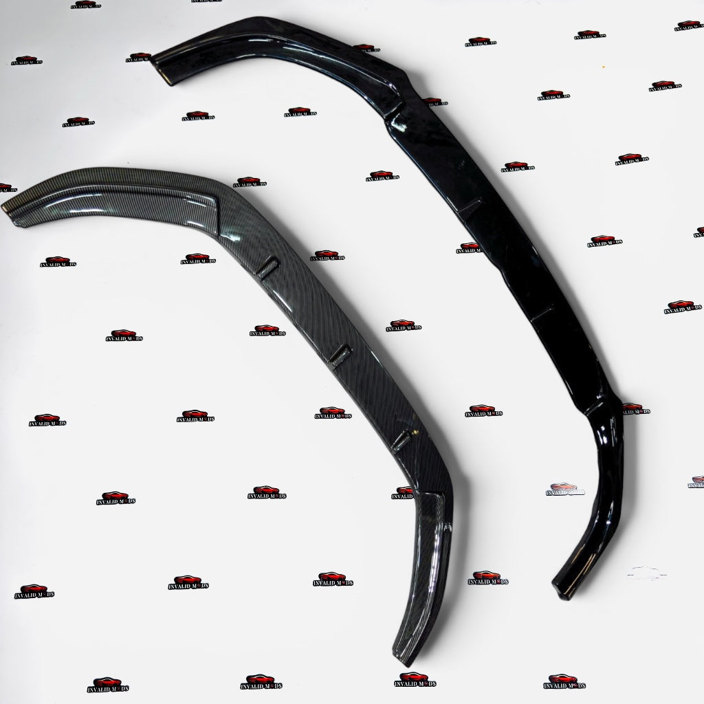 VW Virtus & Skoda Slavia Front Splitter – Single Piece Aftermarket Bumper Lip Extension