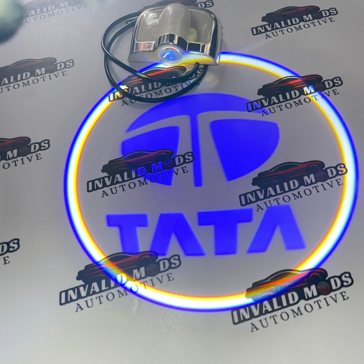 Car logo welcome light For Jaguar, Mahindra, Nissan, Renault & Tata