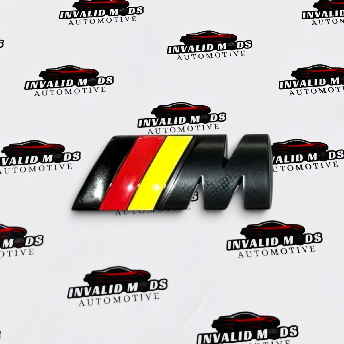 BMW M Performance Rear Emblem Badge | Standard Size Trunk Logo Replacement with Multiple Colours