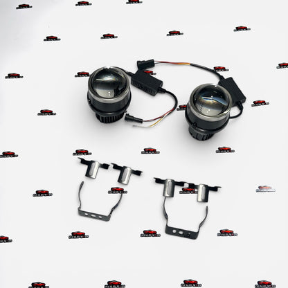 Ki Karry Series L1 3-Inch Tri-Colour LED Fog Lamps | Universal Plug & Play Fog Light Upgrade