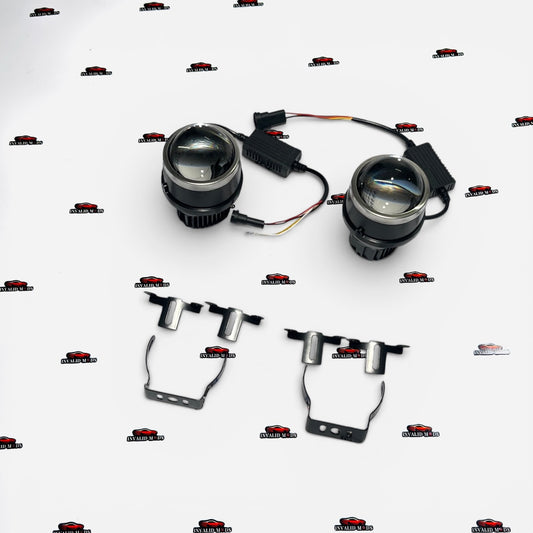 Ki Karry Series L1 3-Inch Tri-Colour LED Fog Lamps | Universal Plug & Play Fog Light Upgrade