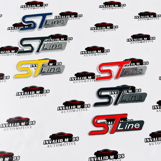 ST-Line Car Exterior Sticker | Sporty Performance Decal in Multiple Colors