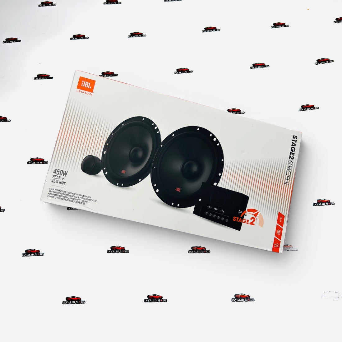 JBL Stage2 604CFHI 6.5" 450W 2-Way Component Car Speaker System – Universal Aftermarket Upgrade