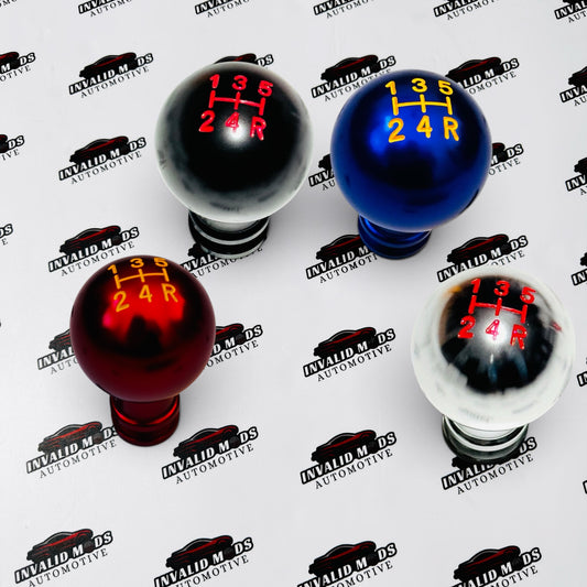 Mugen Round JDM Gear Knob | Universal Manual Shift Knob Sport Style