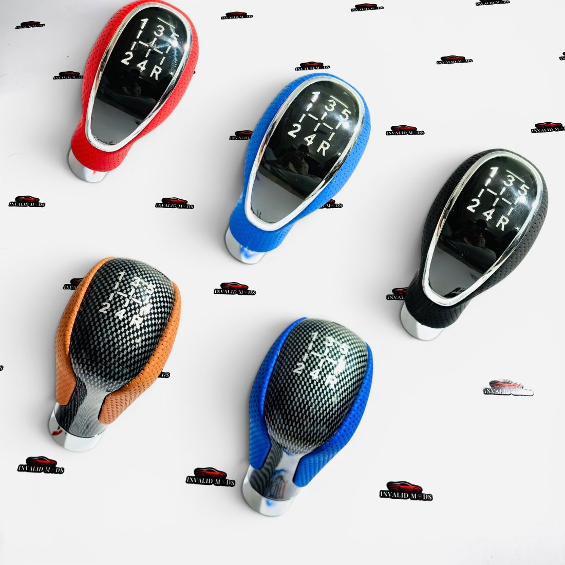 MOMO Leather Finish Gear Knob | Universal Manual Gear Shifter