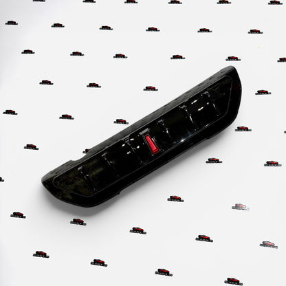Suzuki Fronx Rear Bumper Diffuser with F1-Style LED Light | Sporty Upgrade