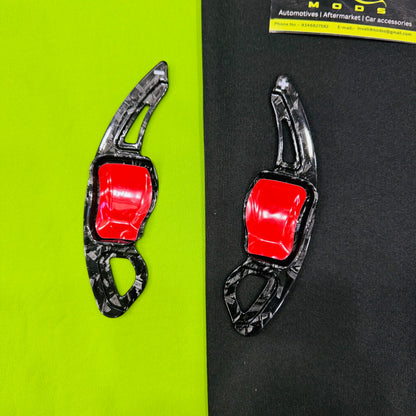 Volkswagen Polo Forged Carbon Paddle Shifter Extenders | Polo Paddle Shifters