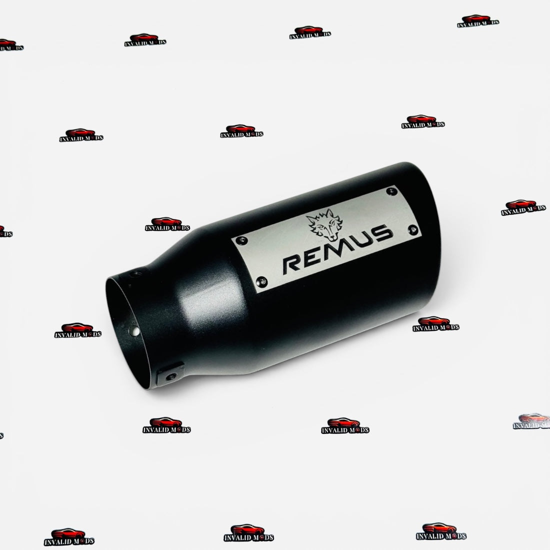 Remus Performance Exhaust Tip | Premium Matte Black Stainless Steel Universal Exhaust Tip