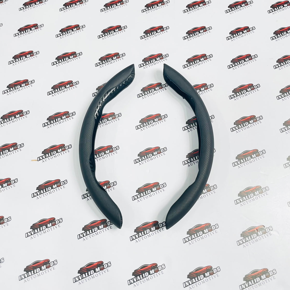 Premium Steering Wheel Grip Covers (Pair) | Enhanced Comfort & Better Control