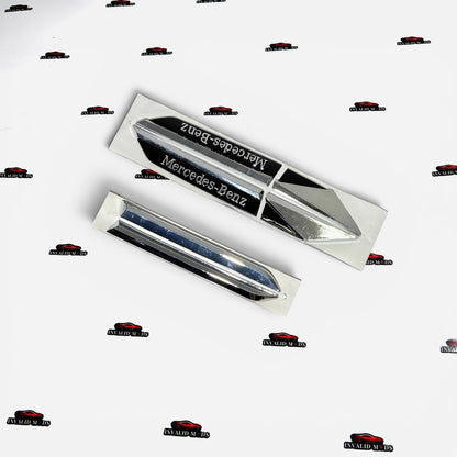 Fender Emblems Kit for VAG Cars | Premium Side Badges Set of 2