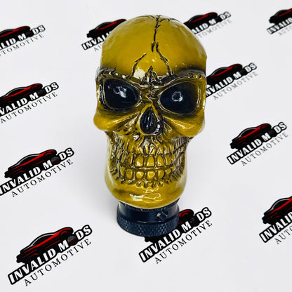 Skull Car Gear Shift Knob – Universal Fit Custom Design Shifter
