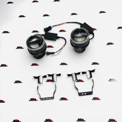 Ki Karry Series L1 3-Inch Tri-Colour LED Fog Lamps | Universal Plug & Play Fog Light Upgrade