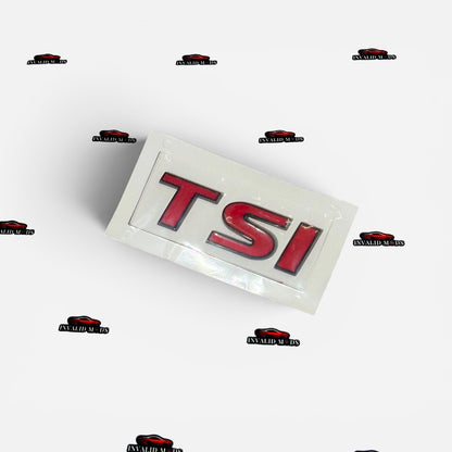 TSI Rear Emblem Sticker | OEM-Type Badge in Multiple Colour Options