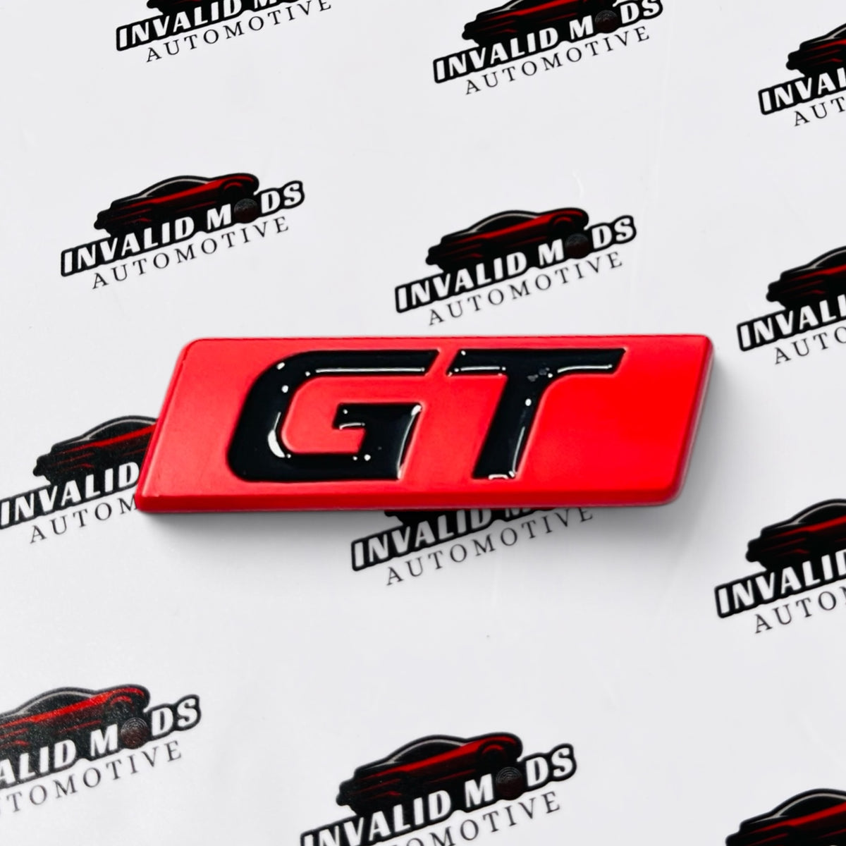 GT Emblem for Cars | Premium OEM-Inspired Badge