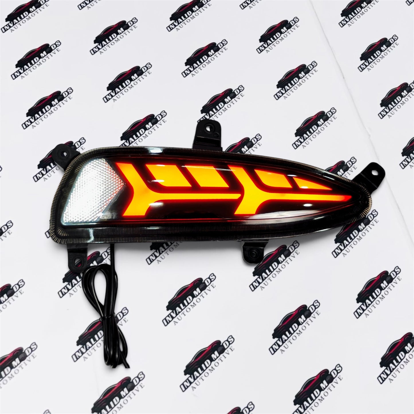 Hyundai i20 Elite LED Reflector Lights | Matrix Style Rear Bumper Lamp (2018+)