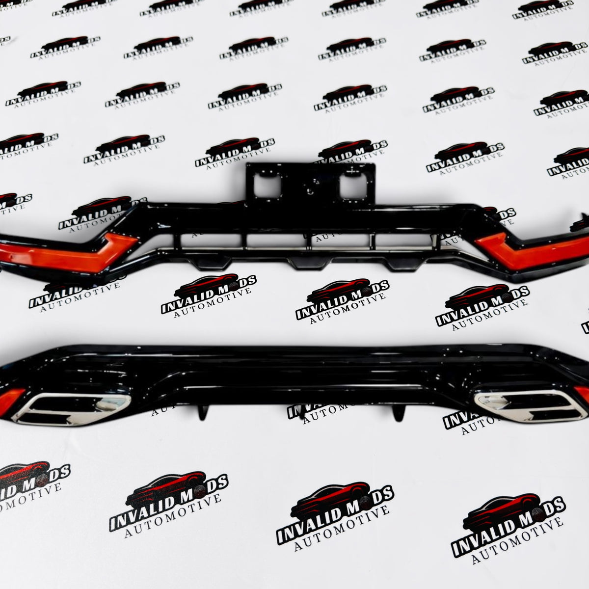 Toyota Fortuner Legender Front & Rear Skirting Kit | Premium ABS Body Kit Upgrade (Aftermarket)