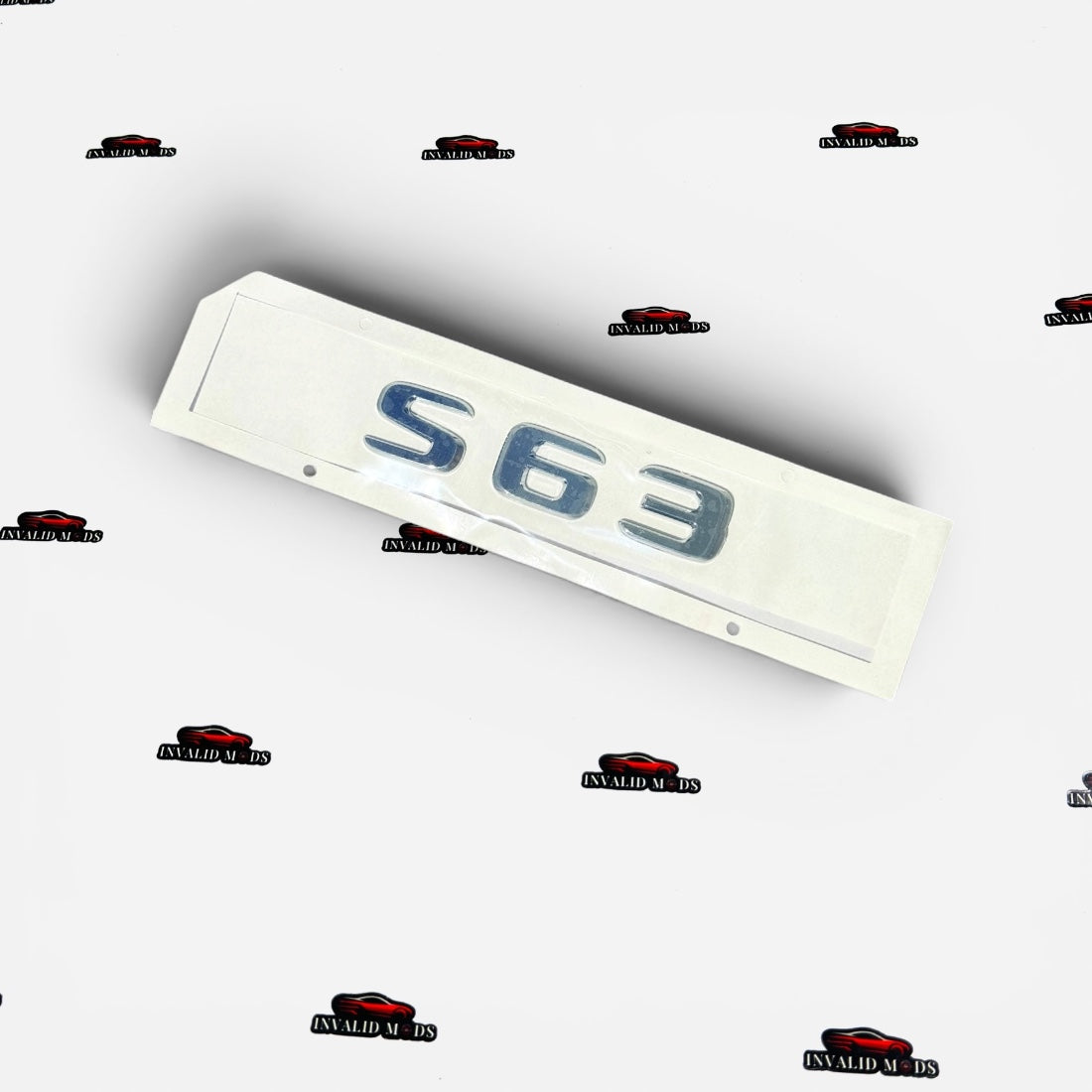 Mercedes-Benz C63 E63 S63 Rear Trunk Letter Emblem | AMG Style Badge Set