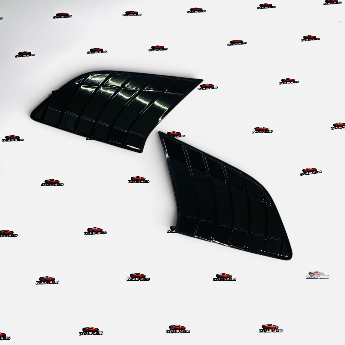 Ford Endeavour 2016-2021 Side Window Louvers | Gloss Black Rear Quarter Window CoversFord Endeavour 2016-2021 Side Window Louvers | Gloss Black Rear Quarter Window Covers