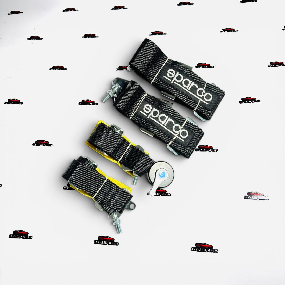 Universal 4 Point Sparco Racing Seat Belt Harness