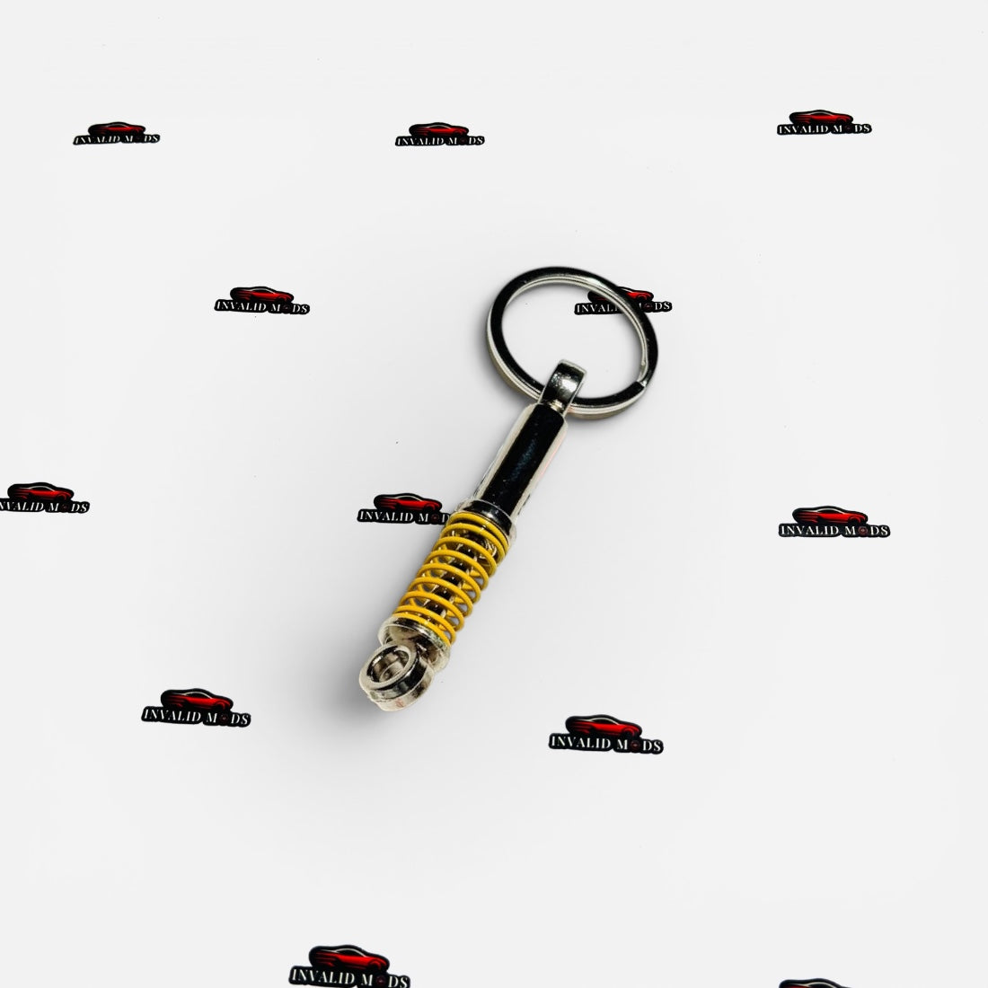 Suspension Style Keychain | Mini Shock Absorber Automotive Keychain