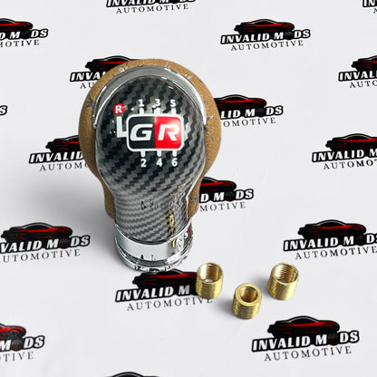 GR-Sports Alcantara Gear Knob for Toyota Cars