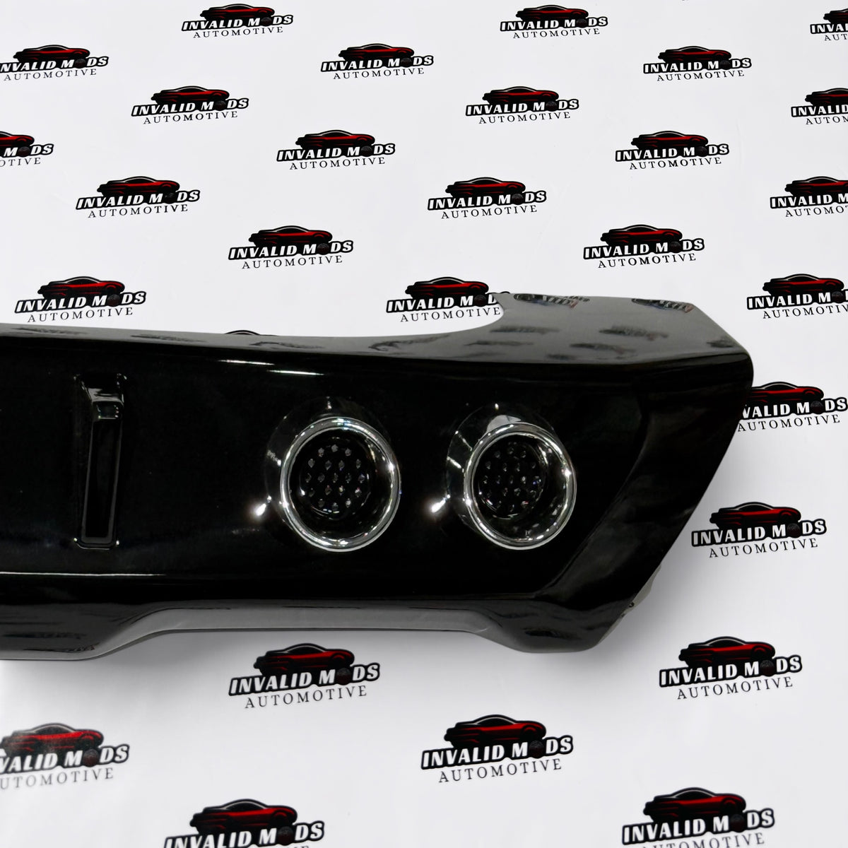 Suzuki Brezza Rear Diffuser with Dummy Exhaust Tips | (2022 Onwards)