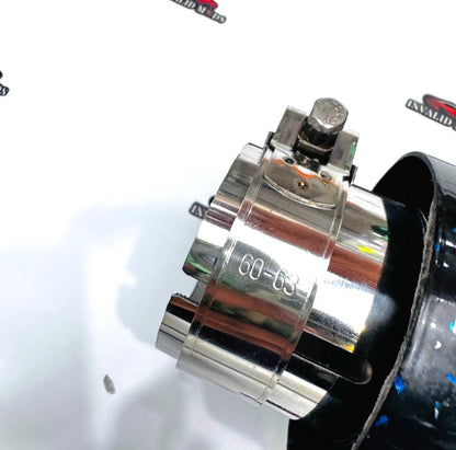 Akrapovic-Style Red Forged Carbon Exhaust Tip – Single Outlet | Universal Performance Upgrade