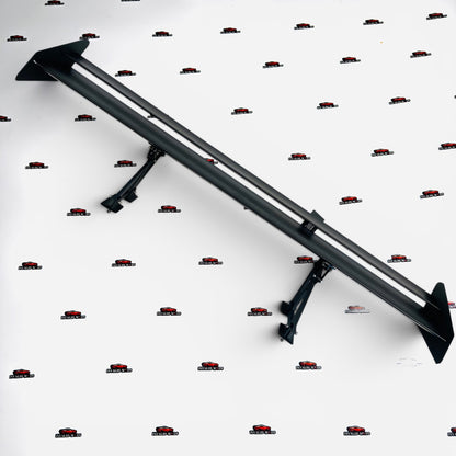Double Deck Aluminium Spoiler | Universal Racing Style Rear Wing