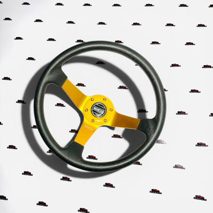 SPARCO Deep Dish 14-Inch Steering Wheel – Universal Racing Performance Design
