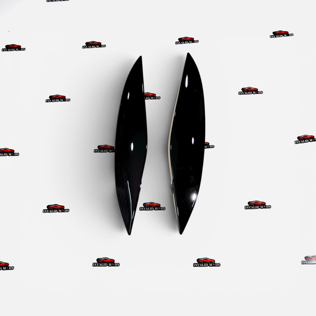 Maruti Suzuki Swift Type 3 Headlight Eyelids | Gloss Black Headlamp Eyebrows | Fits 2018+ Models