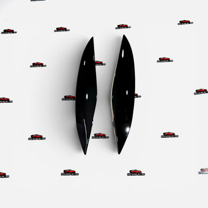 Maruti Suzuki Swift Type 3 Headlight Eyelids | Gloss Black Headlamp Eyebrows | Fits 2018+ Models