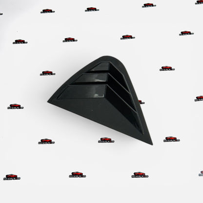 Skoda Superb 2015+ Side Window Louvers | Gloss Black Rear Quarter Window Covers