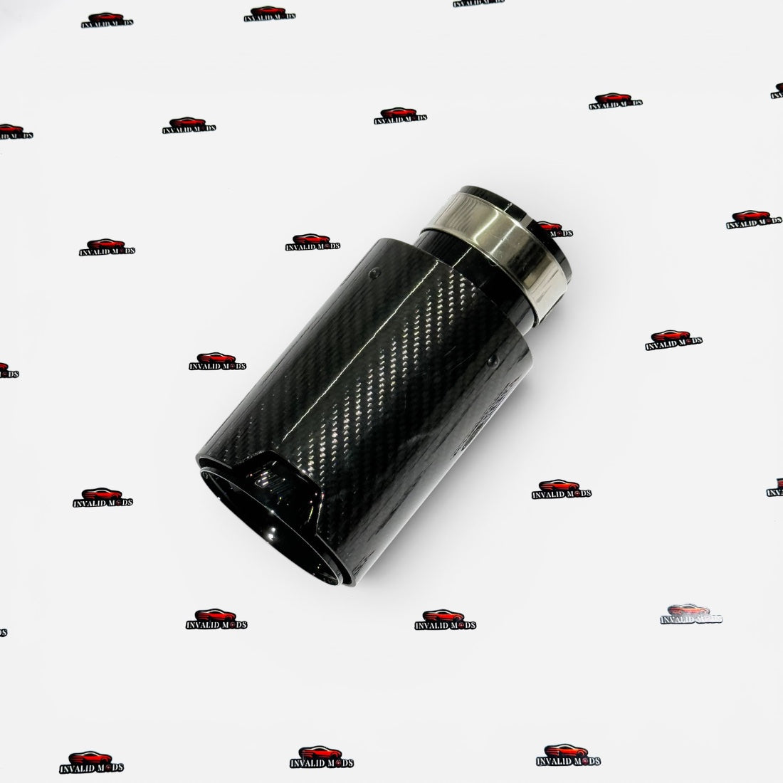 M Performance Style Single Exhaust Tip | Carbon Finish