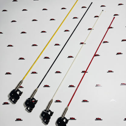 JDM Style Car Antenna | Flexible Antenna Multi-Color Universal Fit