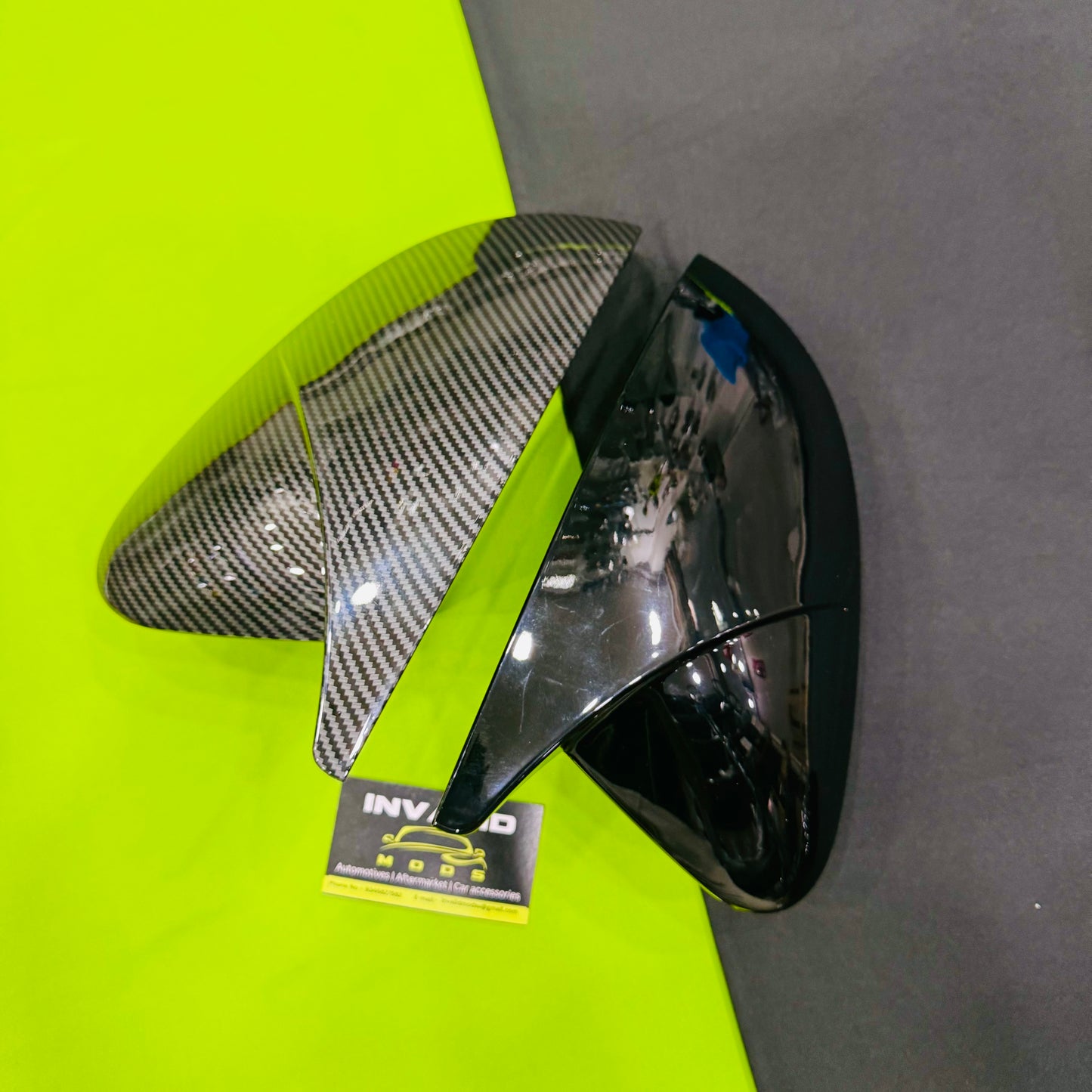 Volkswagen Virtus / Škoda Slavia Batman Style Mirror Covers