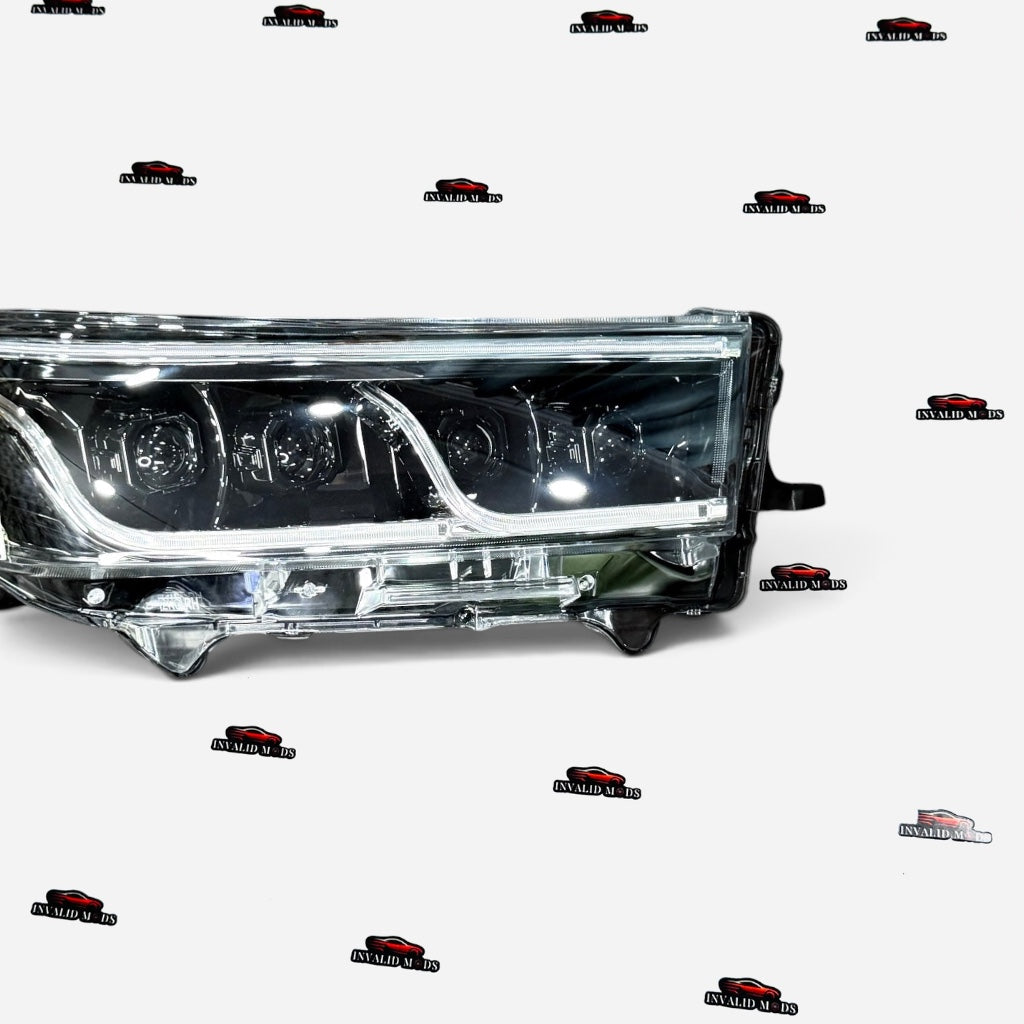 Innova Crysta Aftermarket Buggati Style LED Headlights – High-Performance Car Headlamp Set