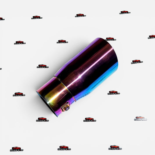 Titanium Rainbow Burnt Exhaust Tip | Universal Performance