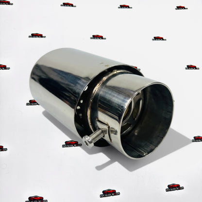Universal HKS Style Exhaust Tip | Single Tip Stainless Steel Performance Upgrade