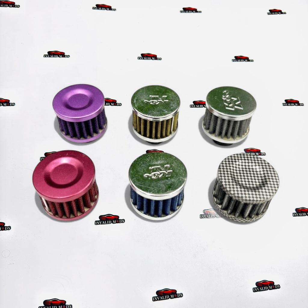 Universal Crankcase Vent Breather Filter | Performance Engine Upgrade